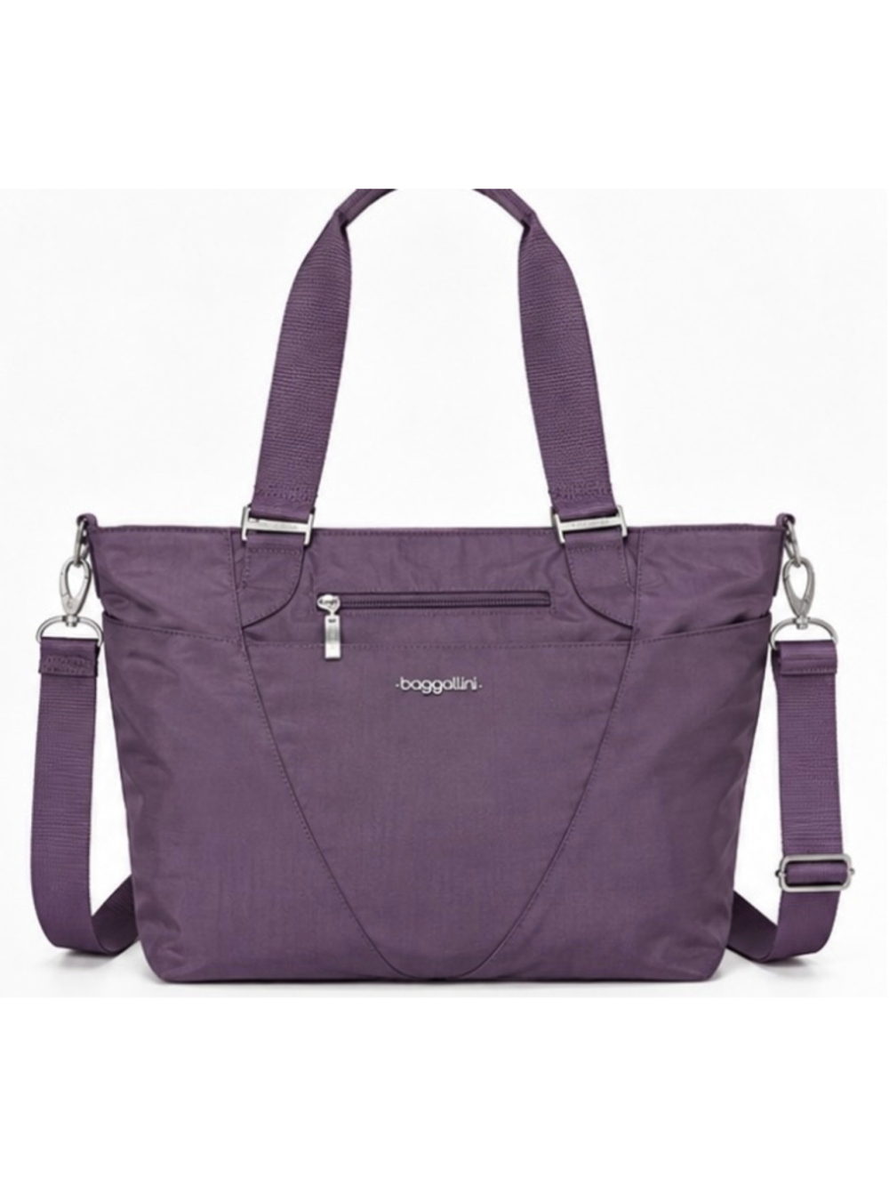 Baggallini Avenue Bag Tote Purple New
